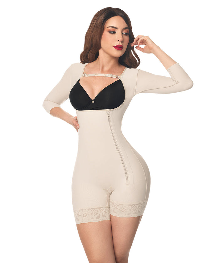 Post-operative mid-thigh girdle: Sculpting leg &amp; waist control (REF. C-003)