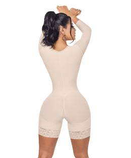 Post-operative mid-thigh girdle: Sculpting leg &amp; waist control (REF. C-003)