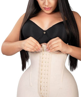Faja Colombiana Luxury Queen:  Faja con Varillas de Tercera Etapa para Definición de Cintura ( Ref. LUXI-051 / LUXI-251 )